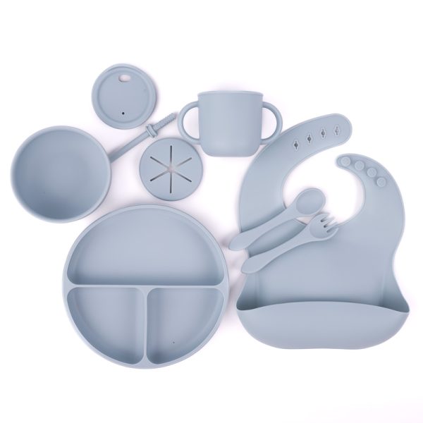 Blue Baby Meal Set All Pieces.