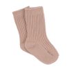 Beige Unisex Baby Socks.