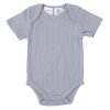 Personalised Blue Baby Romper for boys.