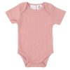 Personalised Blush Pink Baby Romper for girls.